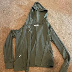 Hollister army green jacket